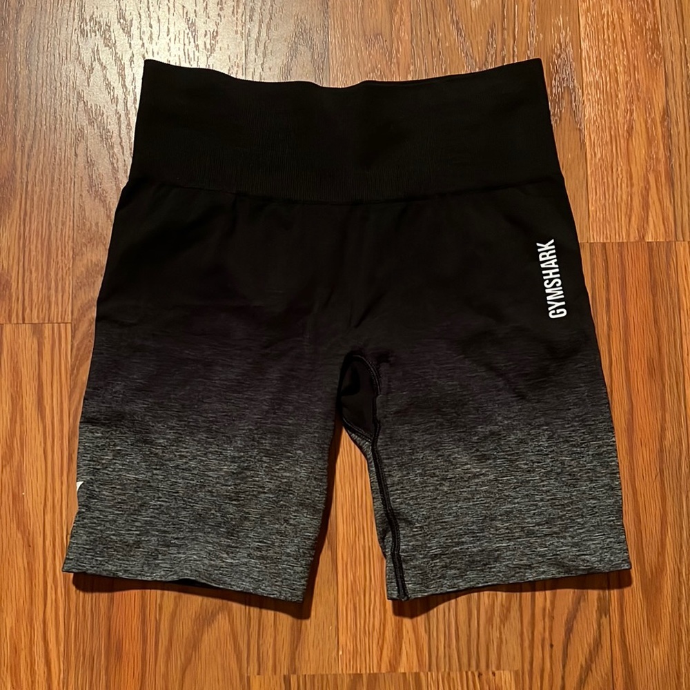 Gymshark Adapt Black Ombré Shorts - Size S